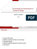 Dynamic Offset Correction