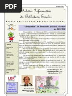 Boletim Mensal da BE/CRE _ Dezembro