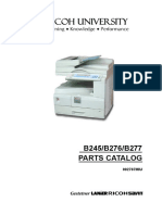 Parts Manual MP 2000 PDF