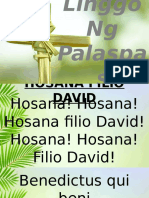 March 20 (Palm Sunday)