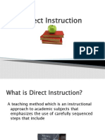 Direct Instruction: Powerpoint By: David Lowe Jenafer Lowe Heather Gardner Katie Eves