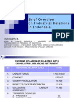 Industrial Relations in Indonesia