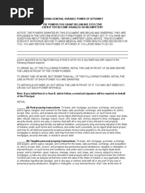 Power of Attorney