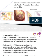 Increased Likelihood of Mastectomy in Human