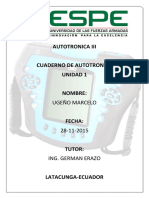 Cuederno de Autotronica III (Unidad 1)PDF