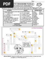 Crossword Puzzle Polygons PDF