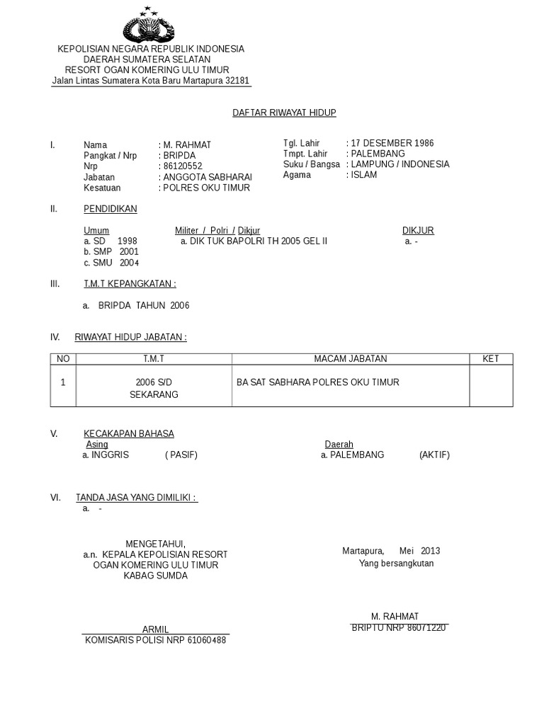DRH Baru | PDF