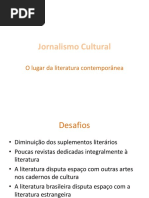 Aula 1 - O Lugar Da Literatura No Jornalismo Cultural (1)