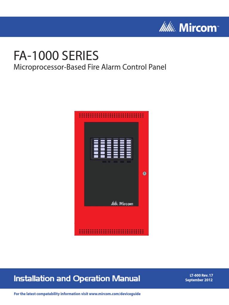 Lt 600 Fa 1000 Installation And Operation Manual Electrical Connector Integrated Truss Structure