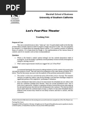 Management Control Systems Performance Measurement Evaluation and Incentives 2nde Edition