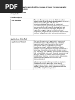 Download MSL977007A Apply Specialised Knowledge of Liquid Chromatography Techniques to Analysis by chaerulanwar554 SN305808304 doc pdf
