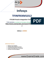 ExamsGrade TFINFRIXM1012 Exam Training Kit