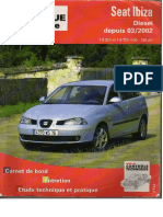 Rta Revue Technique Automobile Seat Ibiza Diesel 03 - 2002 1.9sdi1.9tdi 100 - 130ch