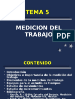 Medición del Trabajo