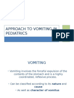 Approach To Vomiting