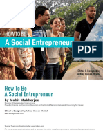 How To Be A Social Entrepreneur