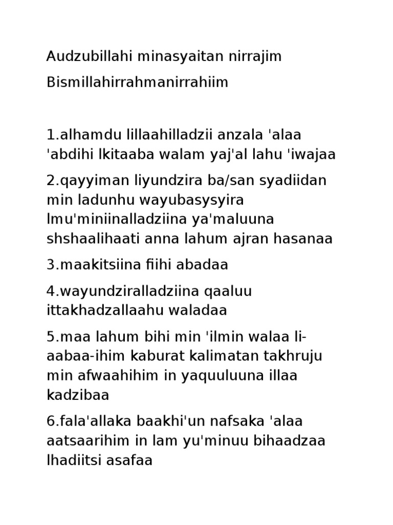 Arti Surat Al Mulk Dalam Bahasa Inggris