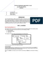 Lab Sheet 1