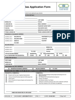 Gas Application Form: Customer/Customer Representative Details