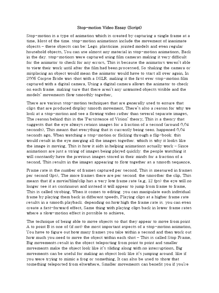 Who invented the motion picture image