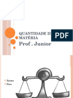 Estequiometria - Quantidade de Matéria