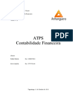 Atps Contabilidade Finalizada