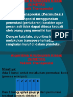 5 - Algoritma KFilename: 5 - Algoritma Kriptografi - Transposisi - Pptx.pptxriptografi - Transposisi