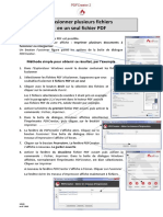 Combiner des fichiers pdf avec Adobe.pdf