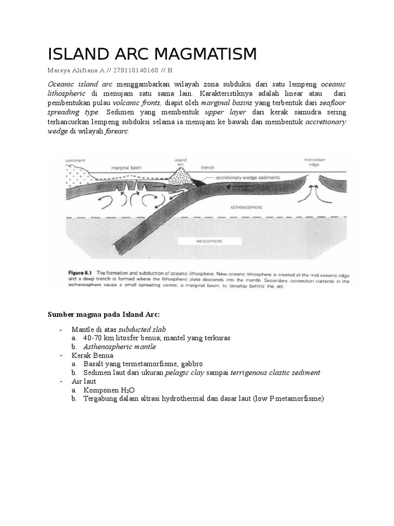 Magmatism pada Island Arc dan Prosesnya | PDF | Ilmu Sosial | Sains ...