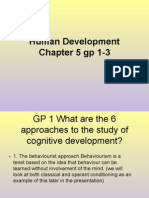 Human Development Chapter 5 GP 1-3