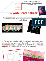 Clase 2 - Celulas Excitables y Trasmision