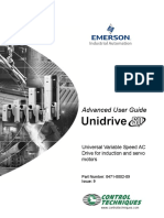 Unidrive SP Advanced User Guide