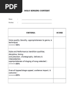 Download Criteria for Singing Contest by Princess Ayoma SN305860122 doc pdf