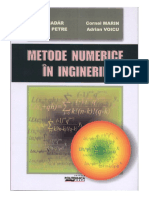 Metode Numerice in Inginerie