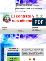 El Contrato y Sus Efectos