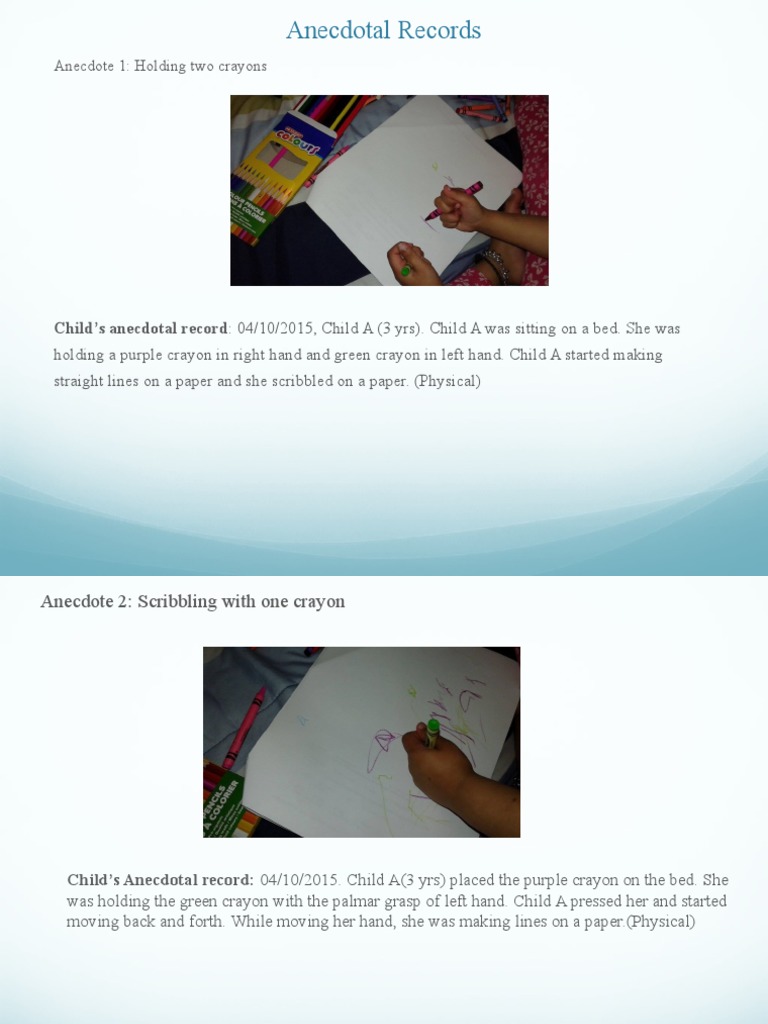Early Childhood Observations | PDF