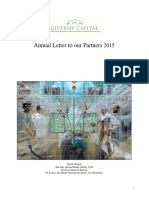 Giverny Capital - Annual Letter 2015