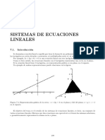 sistemas de ecuaciones lineales