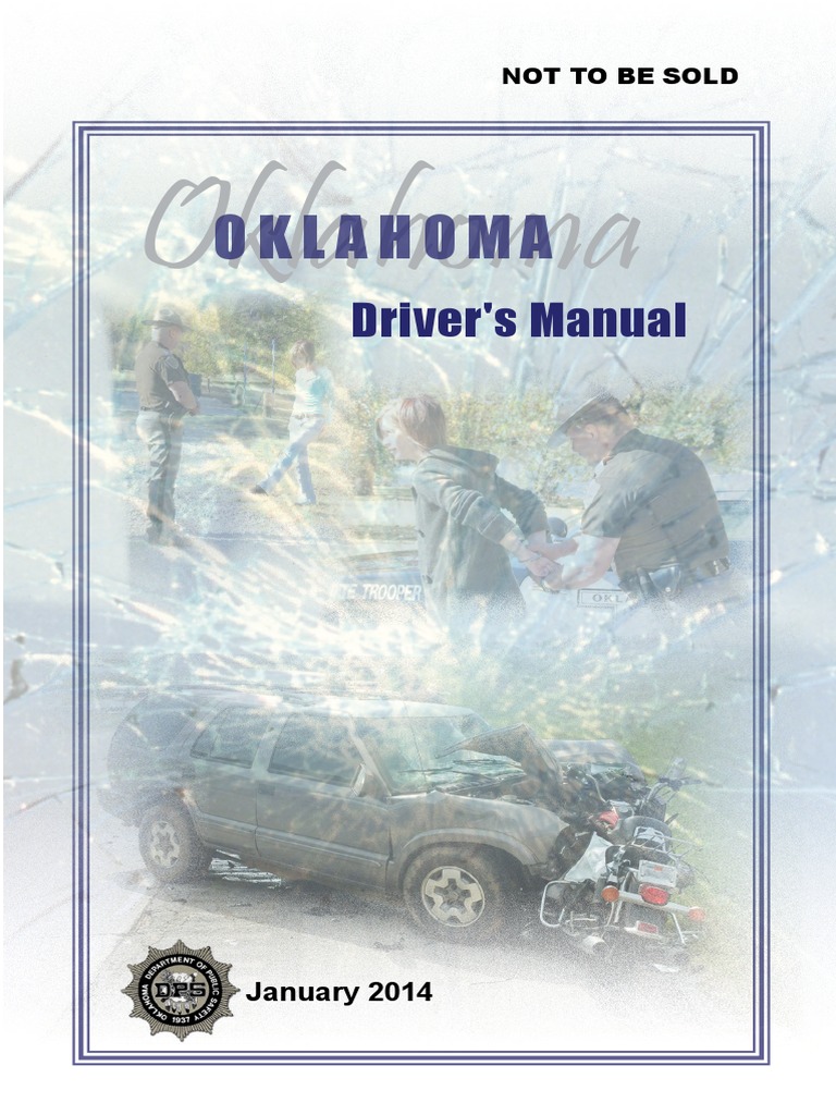 Drivers Manual to test in oklahoma | Driver's License | Identity Document