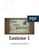 1. Dire Fare Partire Lezione 1