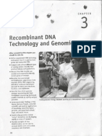 Chapter 3 - Recombinant DNA Technology and Genomics