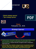 2 Strategi Operasi