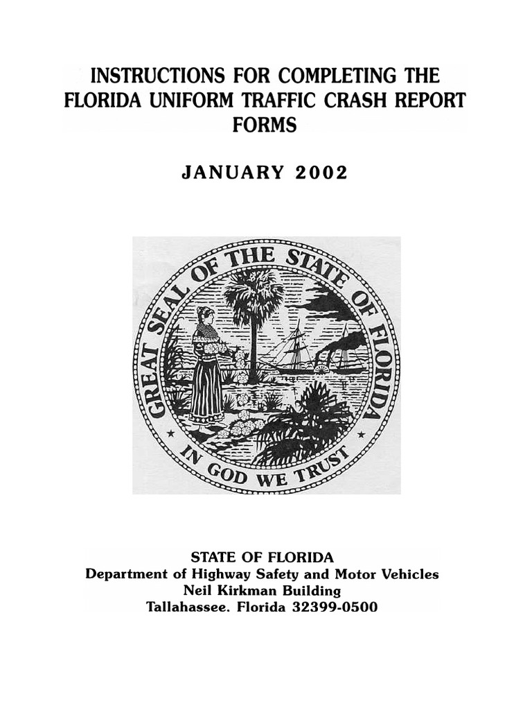Florida Traffic Crash Report Manual Truck Van