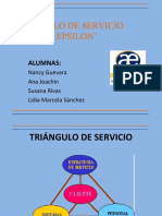 Triangulo de Servicio Avance Epsilon