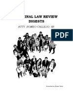 Crim Law review digest