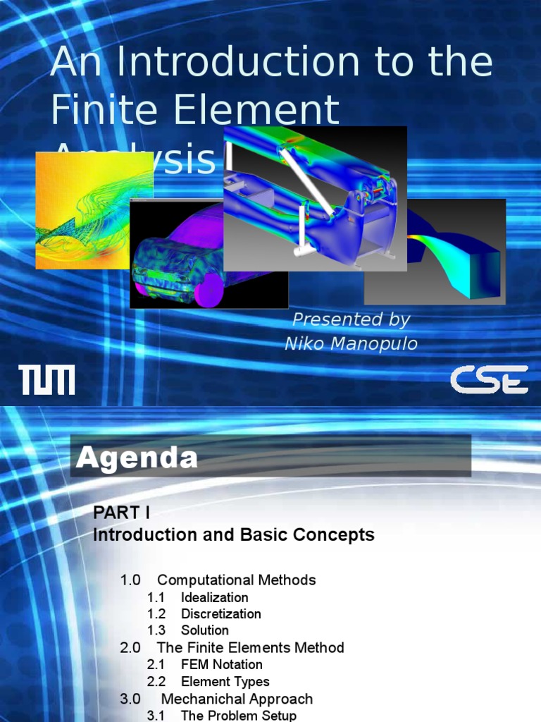 Introduction to Finite Element Analysis | PDF | Finite Element Method ...