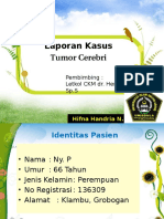 Laporan Kasus Tumor Cerebri 