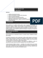 Evaluacion y Seleccion de Los Documento de Archivo Unidad 4