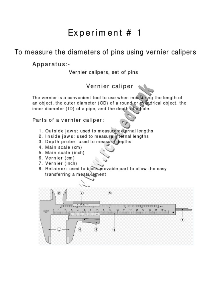 Lab Manual Metrology Download Free PDF Histogram Scientific