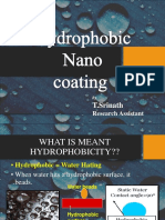Hydrophobic Nano Coating